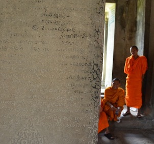 Angkor Wat Monks